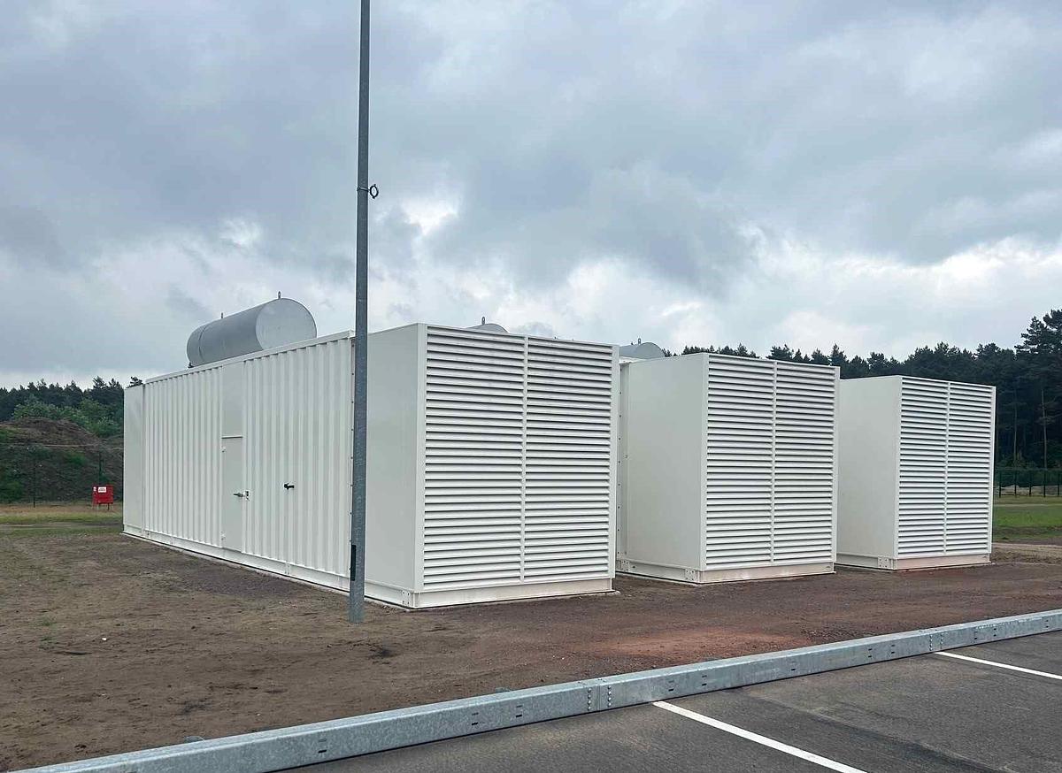 Used 2023  Container Generator 2,250 kVA with Perkins Diesel Engines