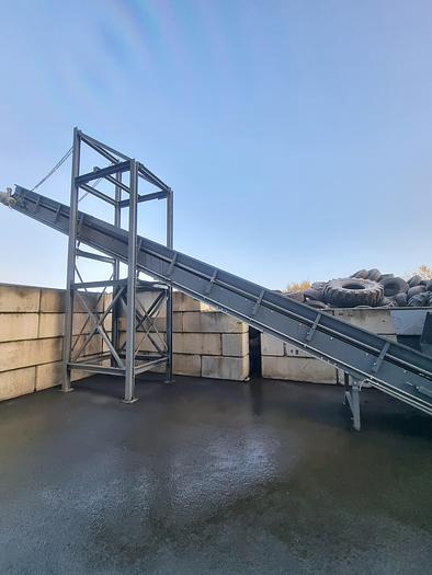 Used 2 shafts shredder