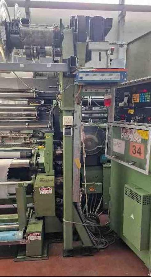 Used 1997 Karl Mayer RSE4 N Raschel Warp Knitting Machine E32