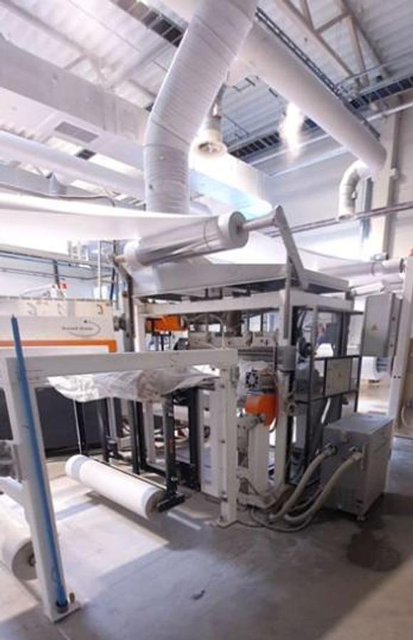 Used 2007 Davis Complete XPS Foam Sheet Extrusion and Coating Line