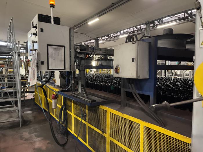 Used EMHART IS10 - EF 6 1/4 '' DG LH Hotend glass production line