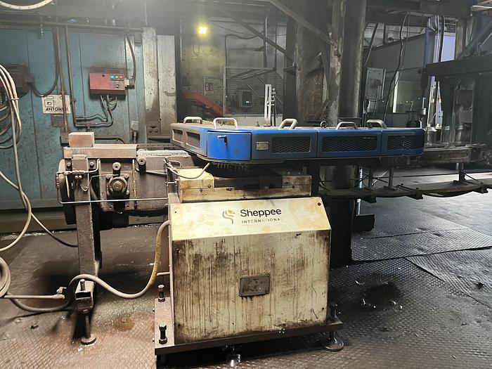 Used EMHART (2x)IS 6 - EF 5 1/2 '' DG LH Hotend glass production line