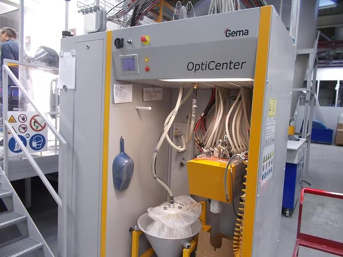 Used Leutenegger and Frei Complete powder coating line