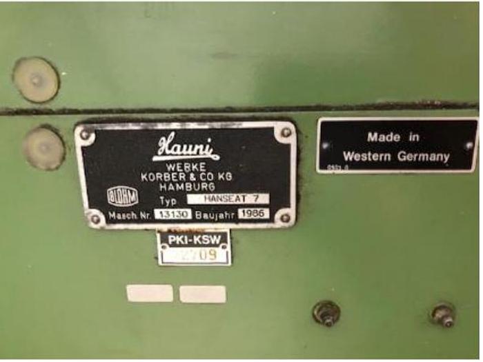 Used Hauni Hanseat 7