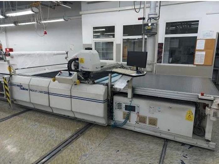 Used 2001 Bullmer Cutter Bullmer Procut L 5001+ Wastema STV 8200