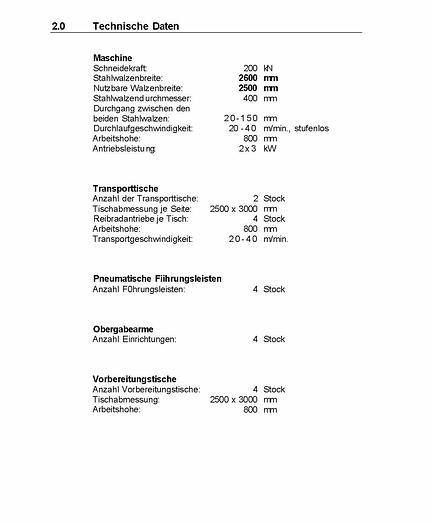 Used 1999 Schoen+Sandt TYP 7320