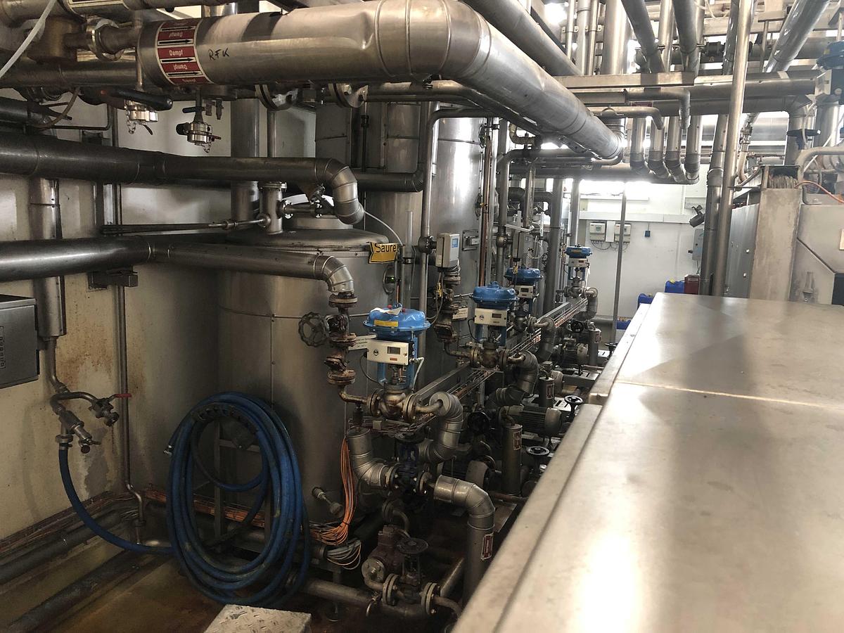 Used KEG Washing, Filling and Palletizing System