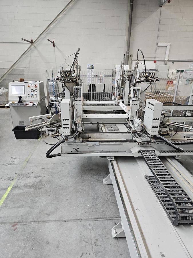 Used Schüco Production line for PVC/plastic windows