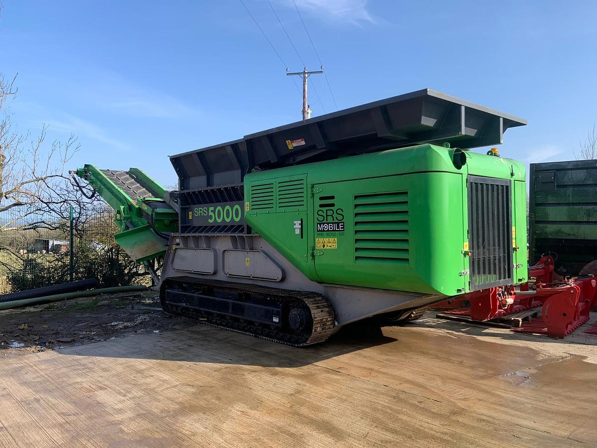 Used SRS 5000 Slow Speed Shredder 