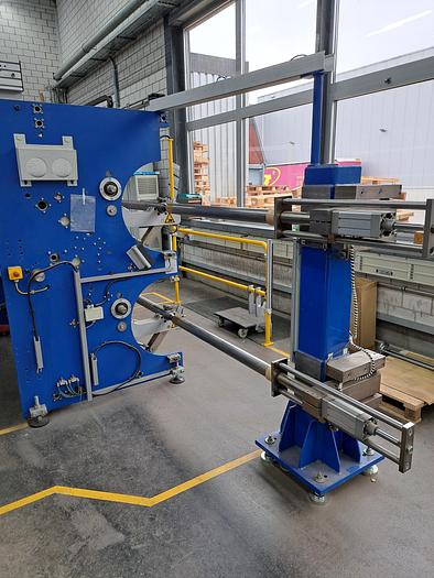 Used 2008 FEAS wrapping machine for hot stamping foils