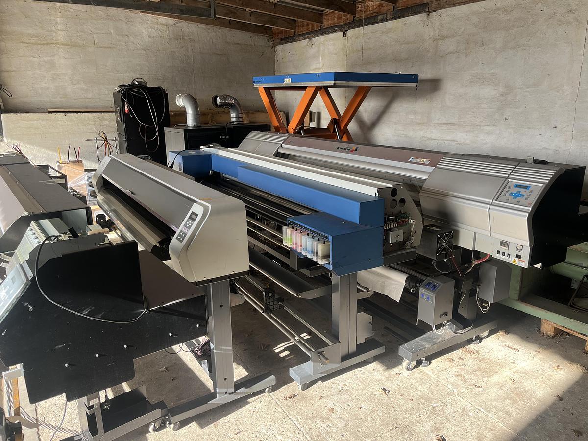 Used Used Large Format Printer Package for Sale - Mimaki, Roland, D.gen, MTex 