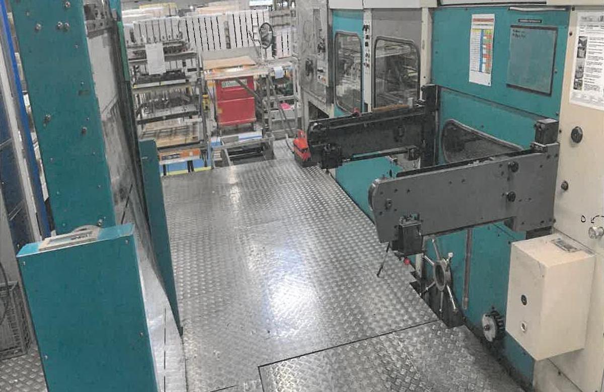 Used 1997 Bobst SP 130-ER II Die Cutting Machine