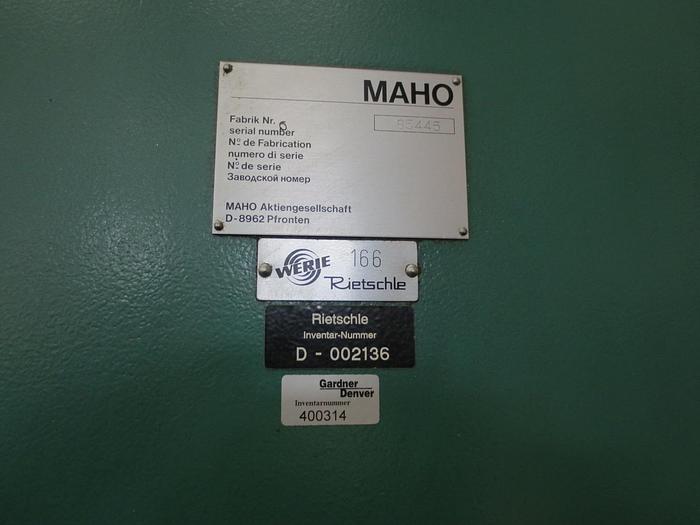 Used 1990 Maho 800C