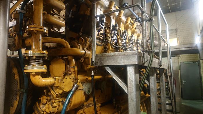 Used Combined heat and power plant power 3265 KVA