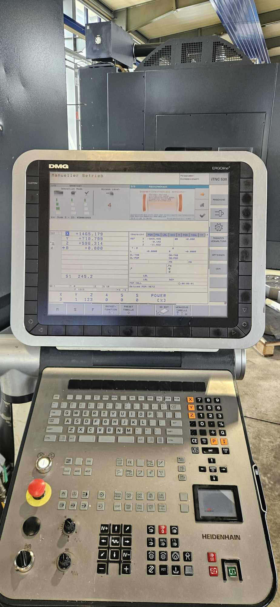 Used 2011 Deckel Maho DMF260/11