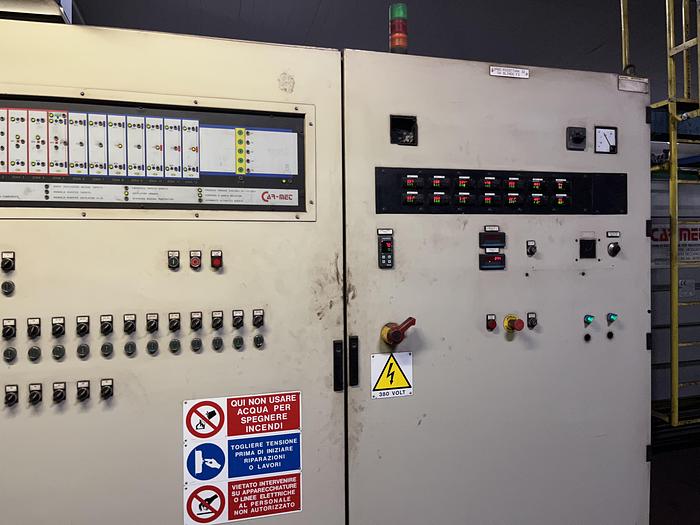 Used EMHART IS10 - EF 6 1/4 '' DG LH Hotend glass production line