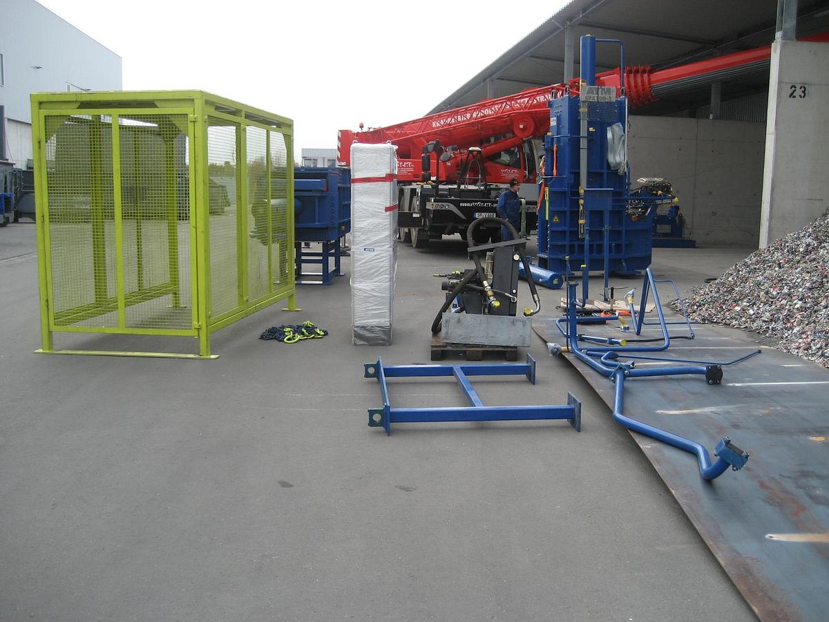 Used 2013 ATM Scrap Baler 40x40