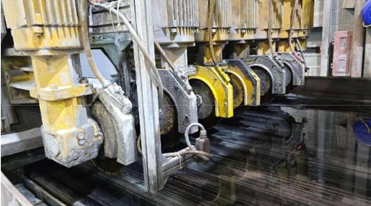 Used Barsanti Tile Cutting LIne