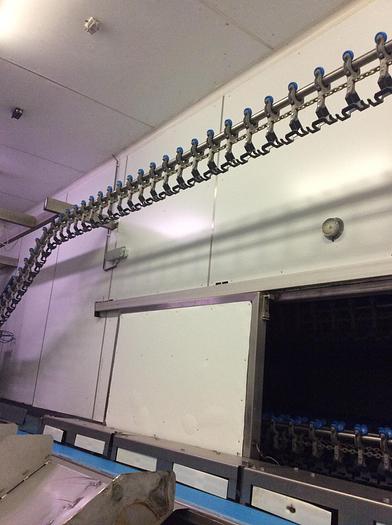 Used slaughterhouse 3500 birds/hour