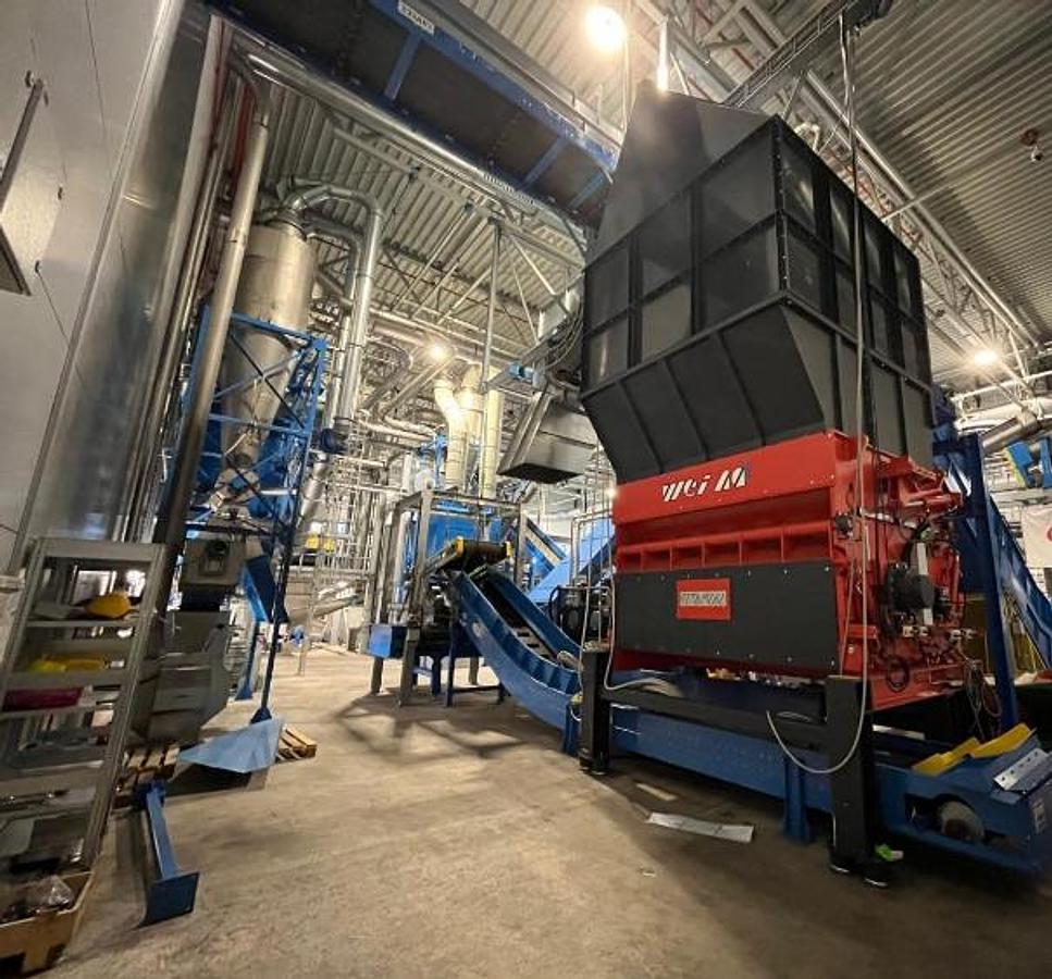 Used Plastic Washing and Extrusion Line