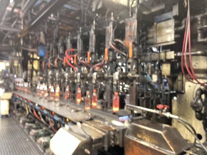 Used Hotend glass production line