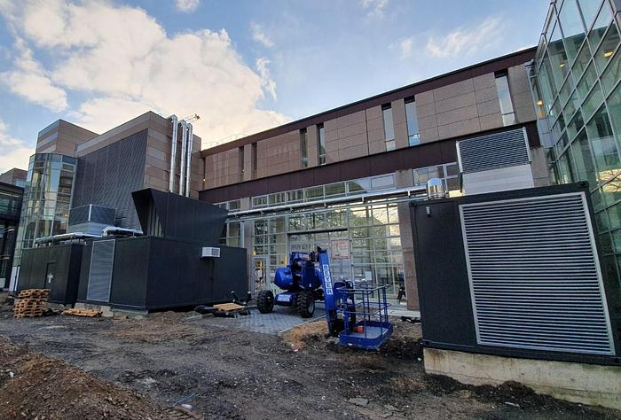 Used 2019 Complete 2.4 MVA Emergency Power System (3 x 800 kVA Generators + Central Control)