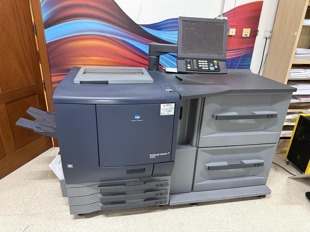 Used 2013 Konica Minolta Bizzhub Press C6000
