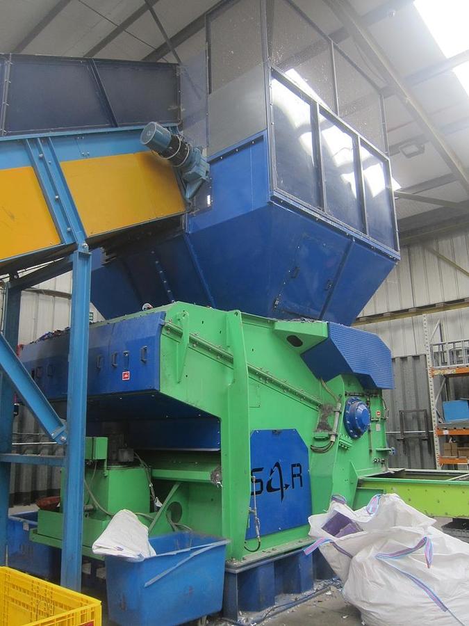 Used  Shred and Granulation line