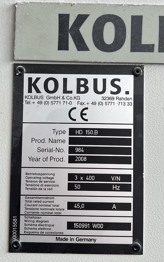 Used 2008 Kolbus Book production line