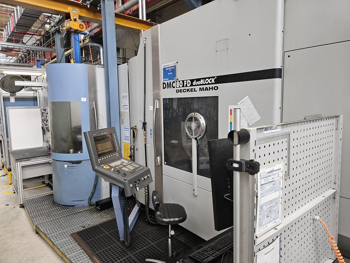 Used 2008 DMG DMC 80FD DuoBlock