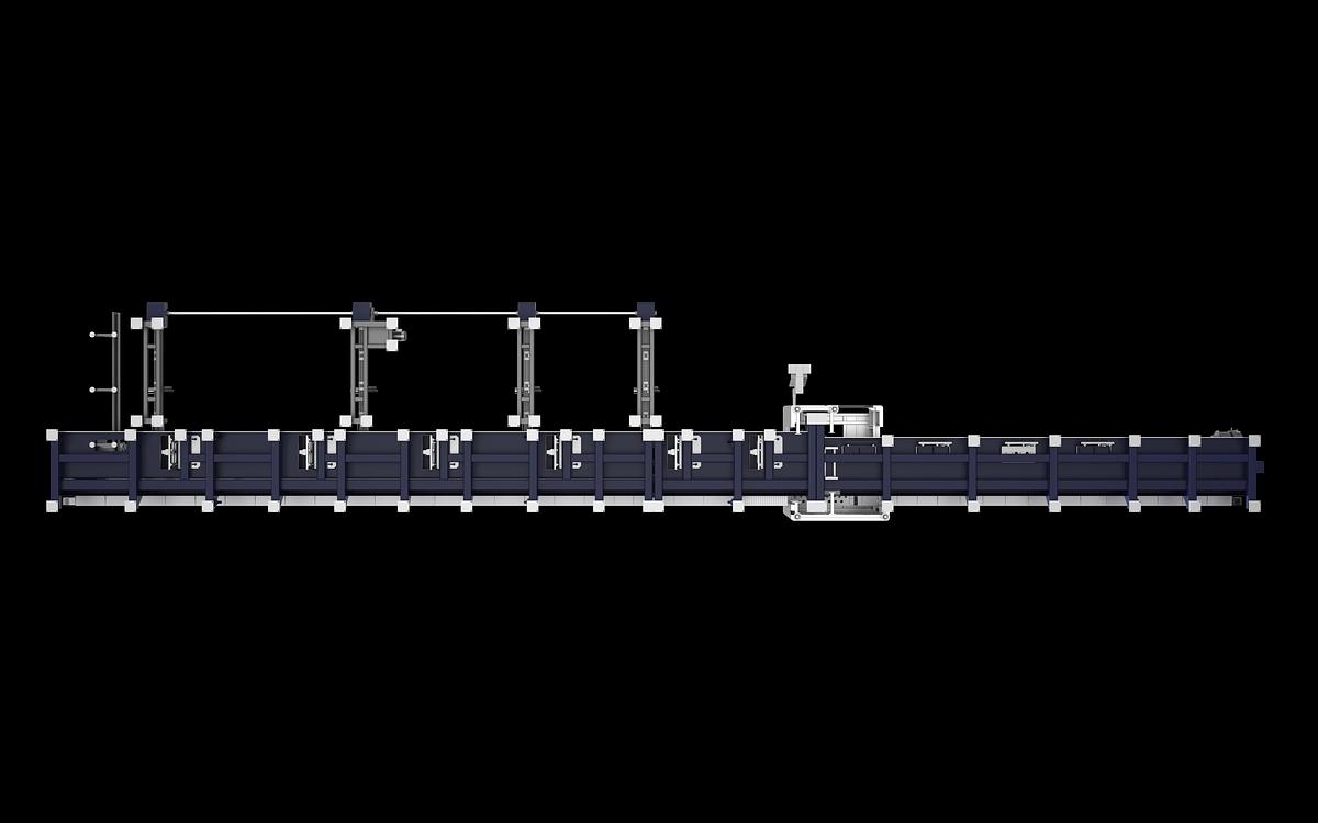Morn Laser INTELLIGENT THREE-CHUCK TUBE FIBER LASER CUTTING MACHINE