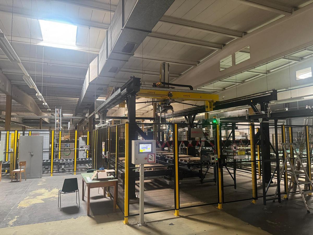 Used 2023 KOCH Automated Carton Palletizing System