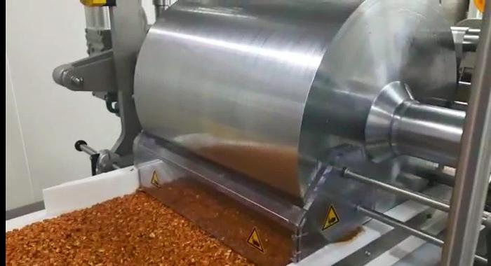 Used Sollich automatic line for granola bars