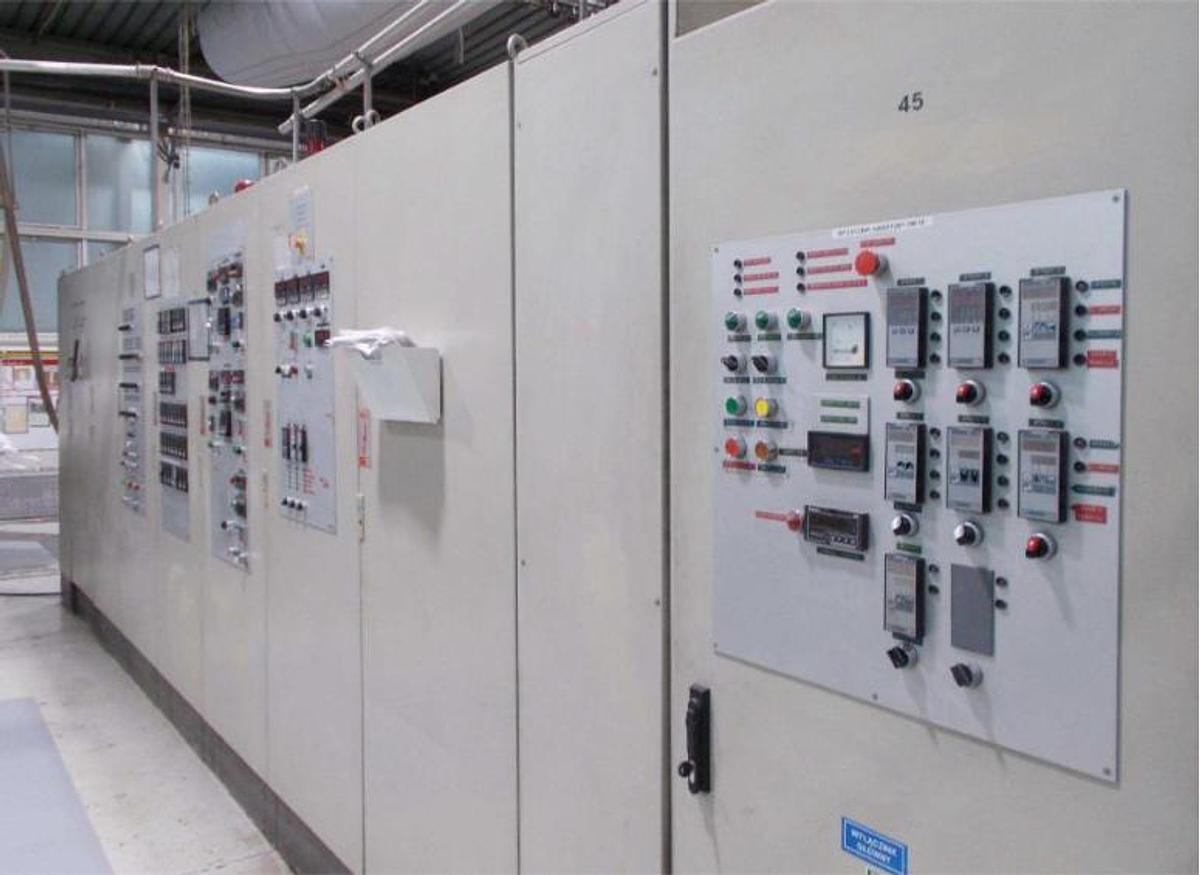 Used 1992 Omipa 120/90/45 Extrusion Line