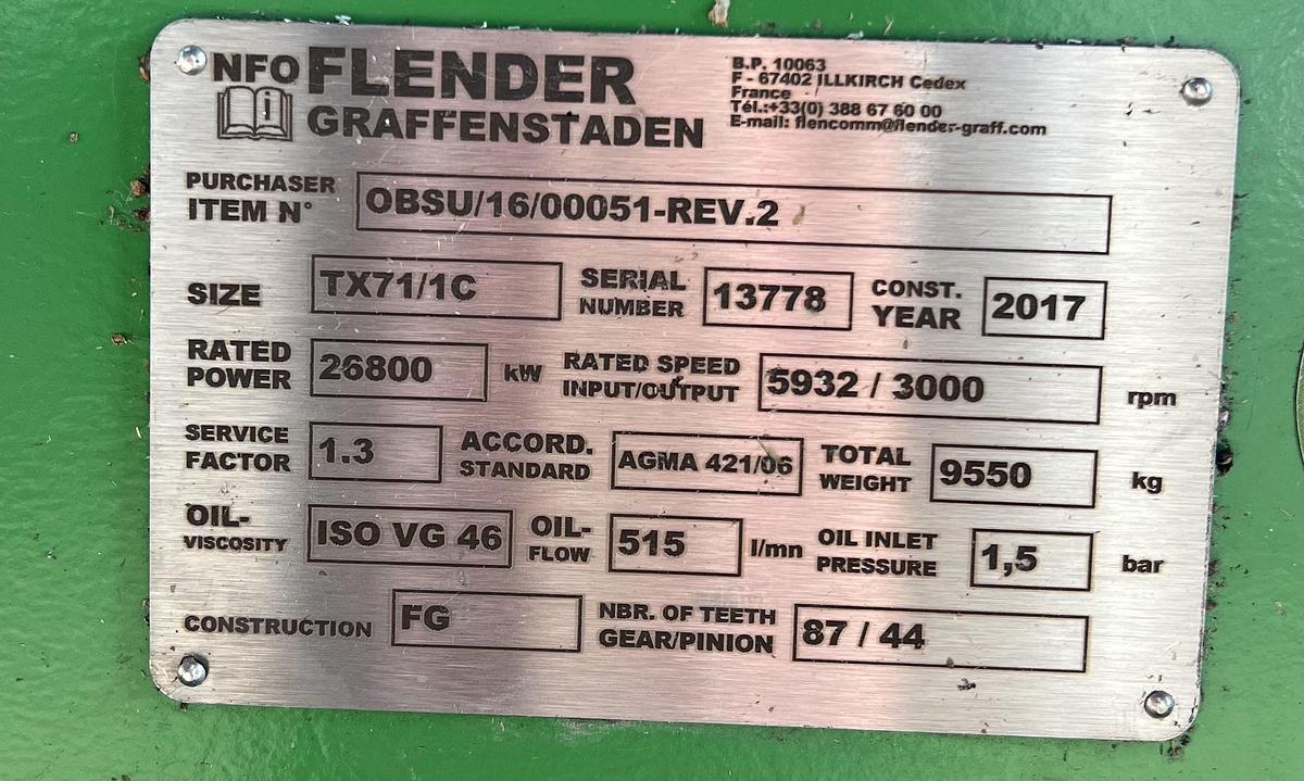 Used Škoda Steam Turbine