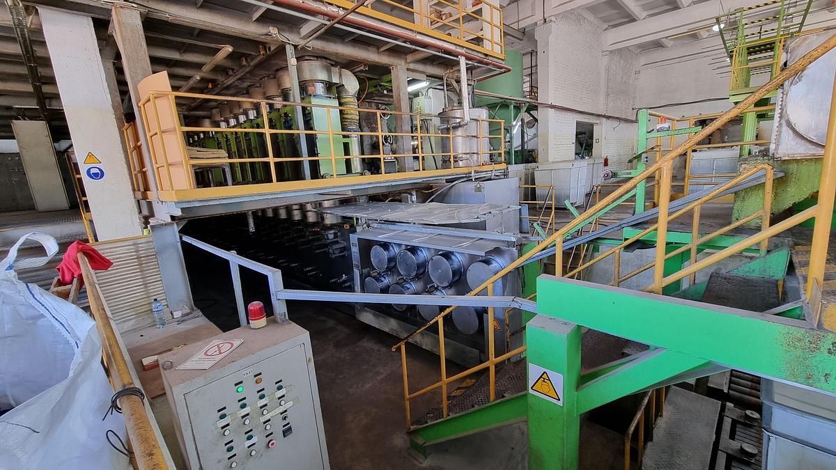 Used 2008 Polyester fiber production line