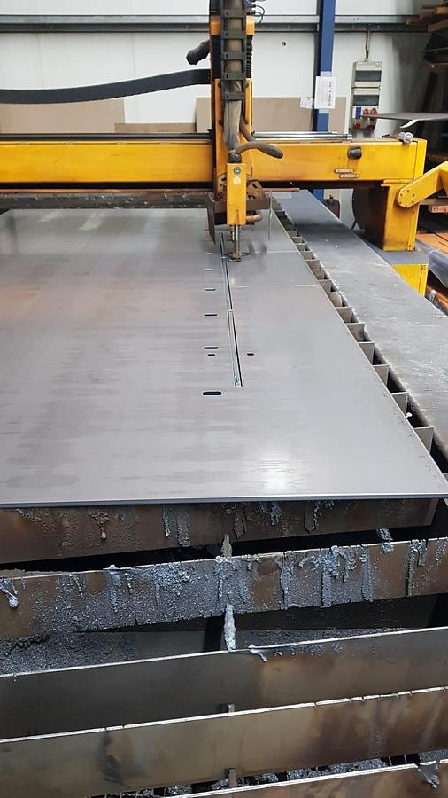 Used 2008 MicroStep SPL-P 4501.25 Plasma Cutting Machine