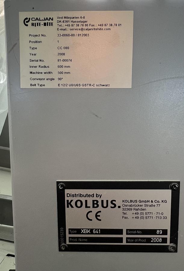 Used 2008 Kolbus Book production line