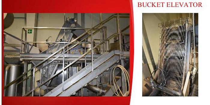 Used CHIPS LINE 420 Kg/h