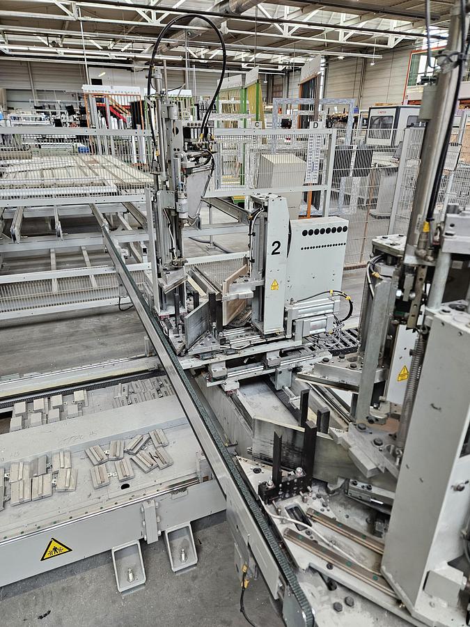 Used Schüco Production line for PVC/plastic windows