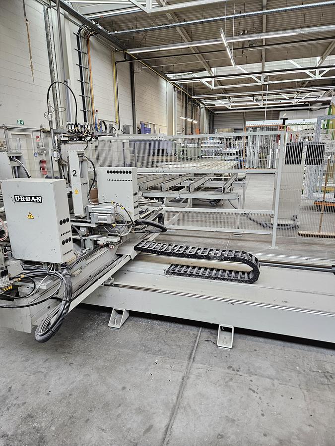 Used Schüco Production line for PVC/plastic windows