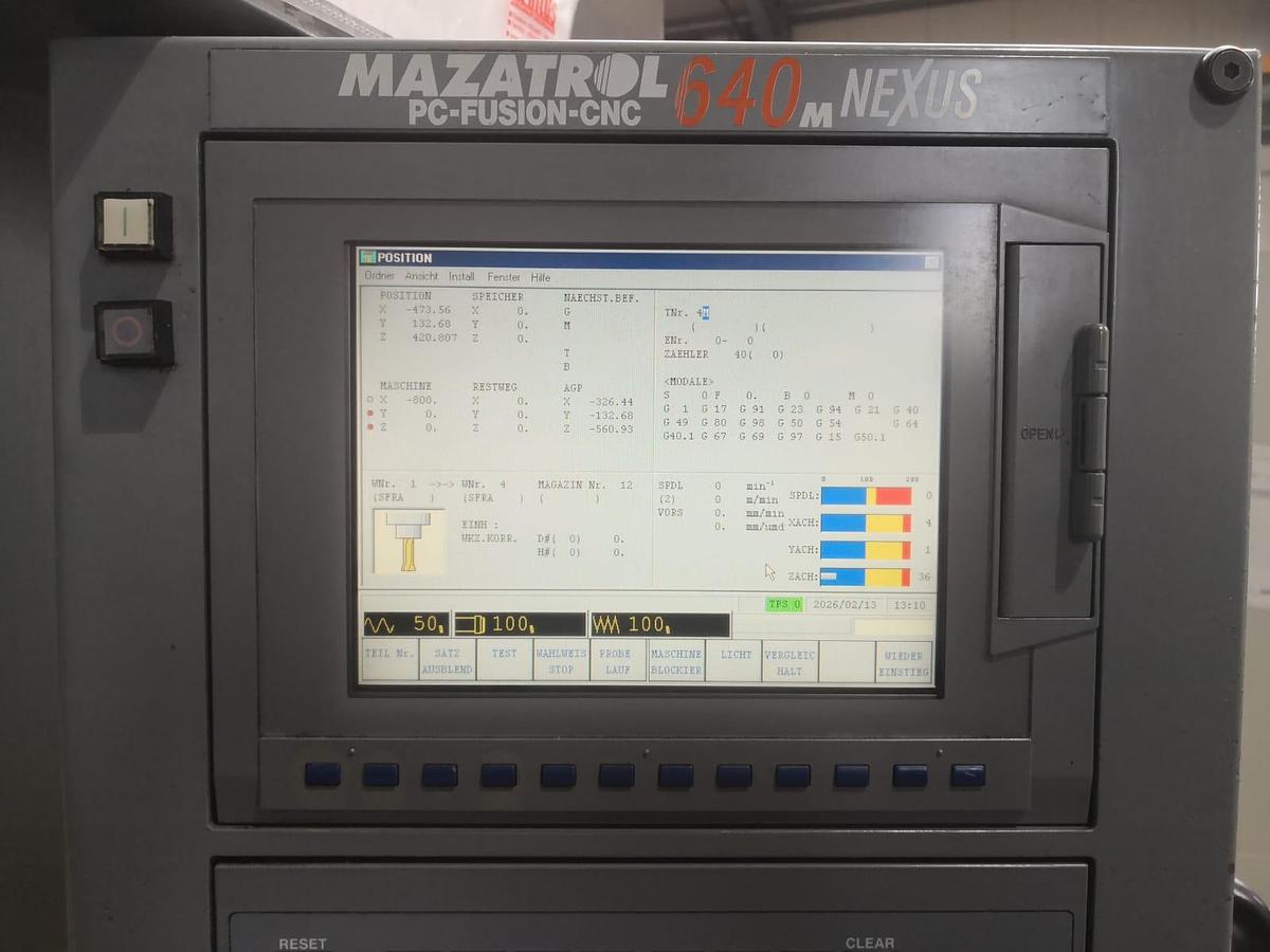 Used 2003 Mazak VCN 510C