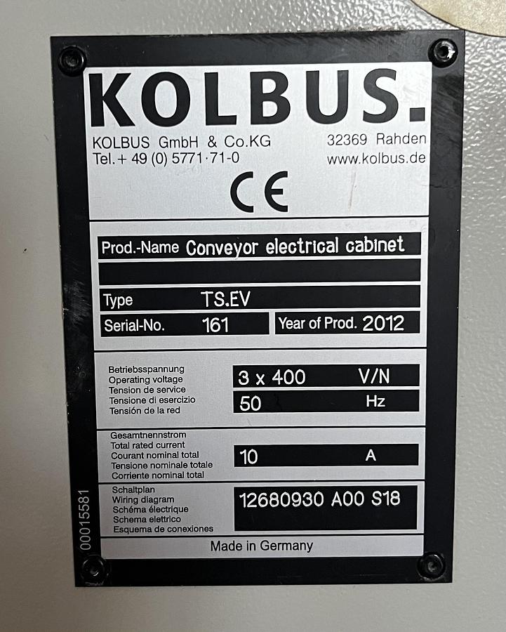 Used 2012 Kolbus Book production line BF 530