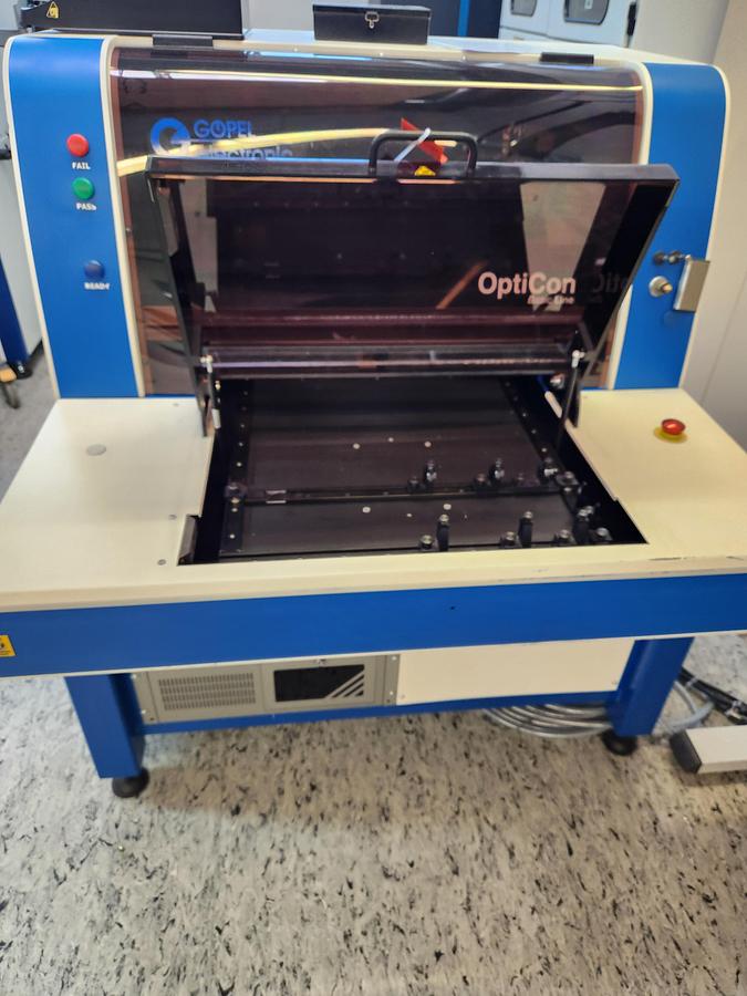 Used 2011 Göpel Electronic OptiCon BasicLine (AOI System)