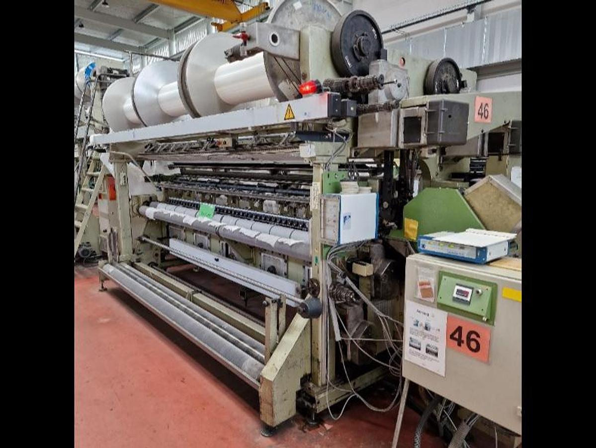 Used 1988 Karl Mayer KS3 Warp Knitting Machine E28 130 inch