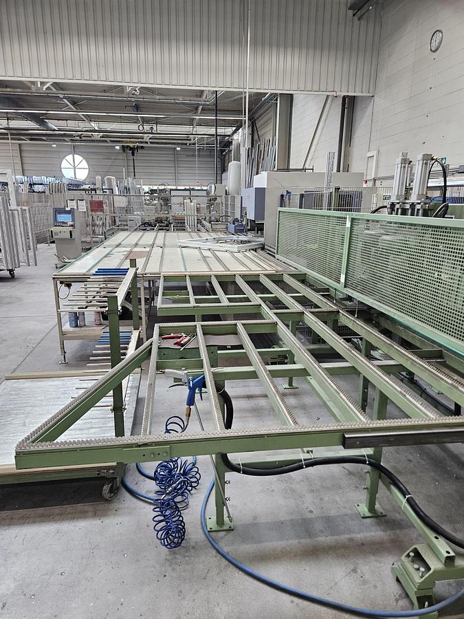 Used Schüco Production line for PVC/plastic windows
