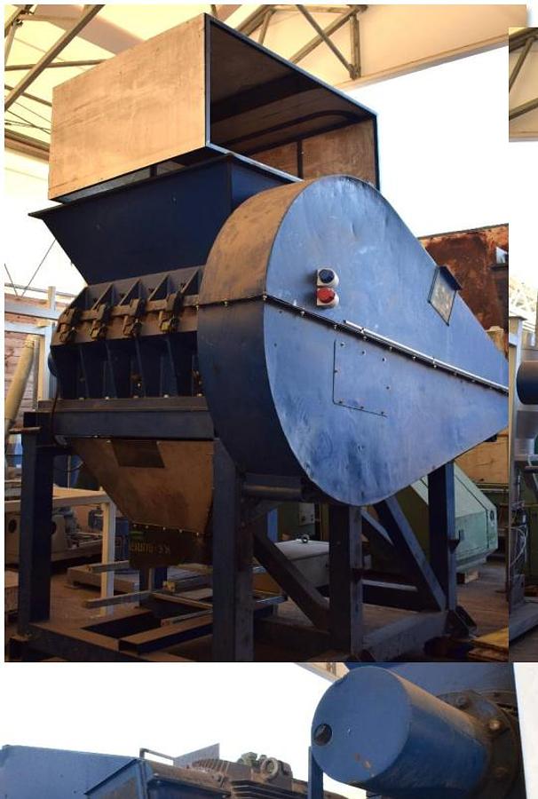 Used Industrial Material Shredder Nr. 1