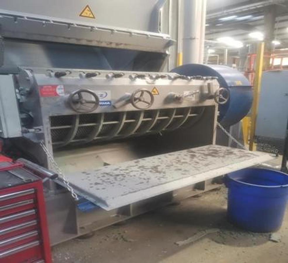 Used  Shred and Granulation line