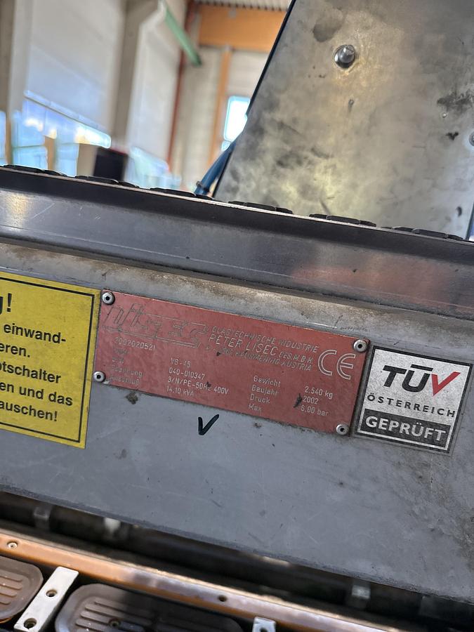 Used 2002 Lisec VB-45