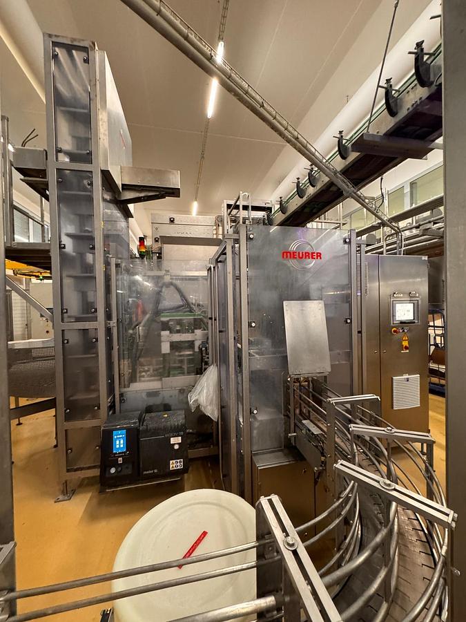 Used Elopak Carton Filling and Packing Line
